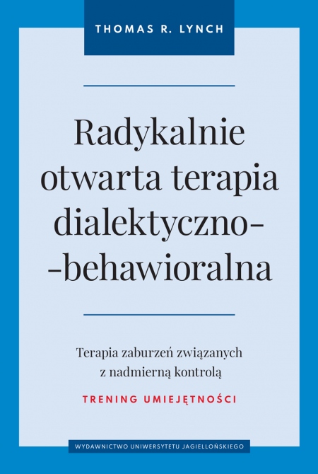 Okładka książki do treningu umiejętności RO DBT